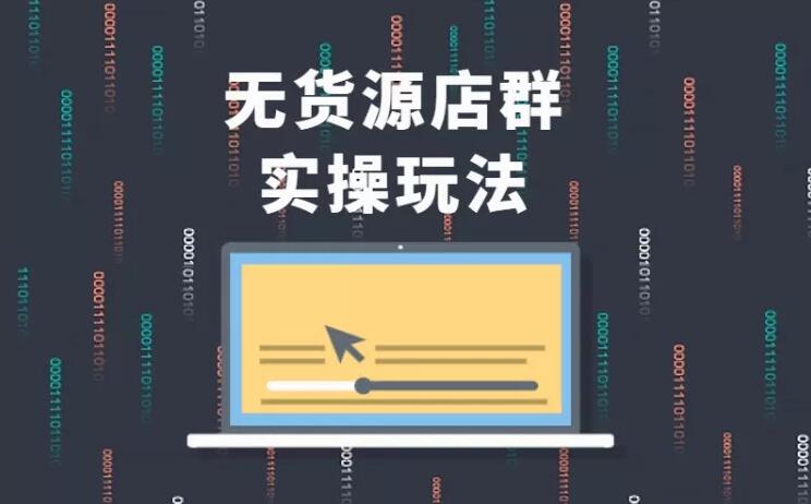 无货源店群实操玩法，蓝海选品的独特思路，店群软件操作方法（45节视频课）-猫哥网资源库