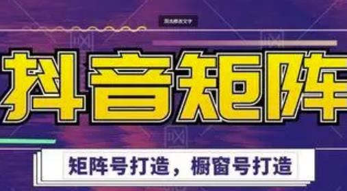 高鹏圈·抖音带货矩阵项目，起号成功率100%，出单率100%！-猫哥网资源库