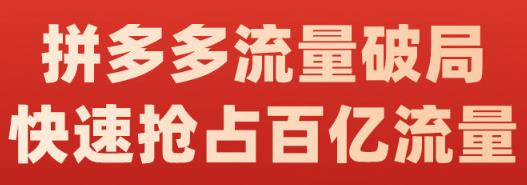 阿杰·拼多多流量破局:如何打黑标，爆款的思路，拼多多流量框架，快速抢占百亿流量-猫哥网资源库