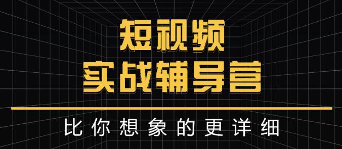 达人队长:短视频实战辅导营，比你想象的更详细-猫哥网资源库