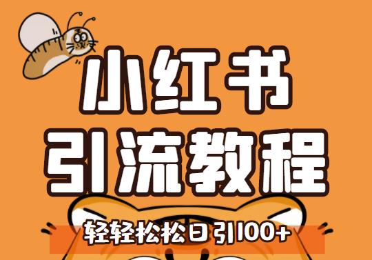 小红书运营引流全系列课程，每天引流100精准粉-猫哥网资源库