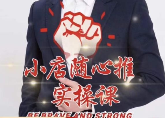 随心推线上课，小店随心推的投放逻辑，投放技巧，快速打标签-猫哥网资源库