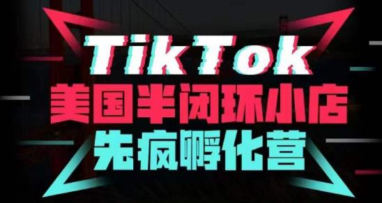疯人院·TikTok美国半闭环小店孵化营，抢占TikTok美国蓝海市场，开店、运营、带货、投流全实操-猫哥网资源库
