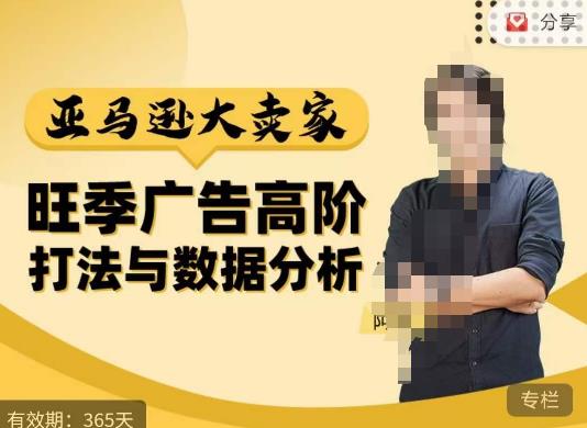 阿甘·亚马逊大卖家广告高阶打法与数据分析，走出传统广告误区；揭秘大卖惯用打法；数据驱动广告决策-猫哥网资源库