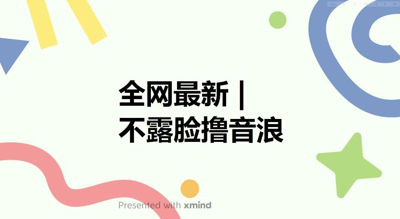 全网最新不露脸撸音浪，跑通自动化成交闭环，实现出单+收徒收益最大化【揭秘】-猫哥网资源库