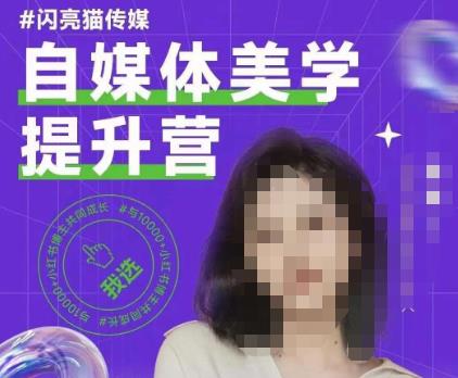 自媒体美学提升营，手把手带你提升品牌审美，做一个有调性的博主-猫哥网资源库