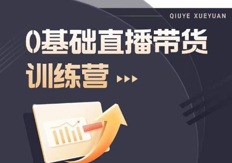 2023直播带货入门进阶运营实训课程，新手直播运营培训实操课-猫哥网资源库