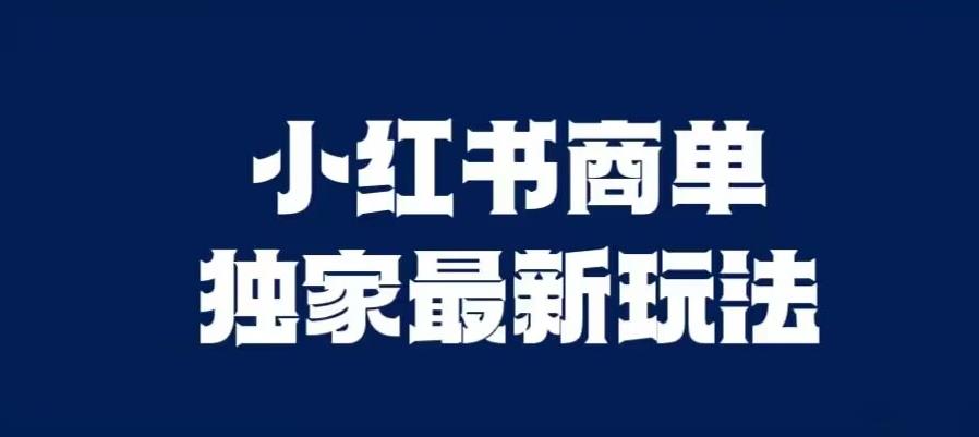 小红书商单最新独家玩法，剪辑时间短，剪辑难度低，能批量做号【揭秘】-猫哥网资源库