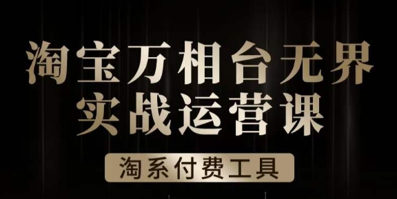 沧海·淘系万相台无界实战运营课，万相台无界实操全案例解析-猫哥网资源库