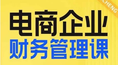 电商企业财务管理线上课，为电商企业规划财税-猫哥网资源库
