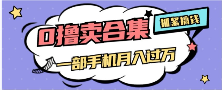 0撸项目月入过万，售卖全套ai工具合集，一单29.9元，一部手机即可【揭秘】-猫哥网资源库