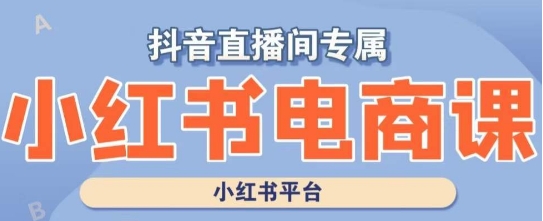 小红书电商高级运营课程，实操教学+案例分析-猫哥网资源库