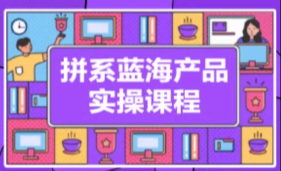 拼系冷门蓝海产品实操课程，从注册店铺到选品上架到流量维护环环相扣-猫哥网资源库