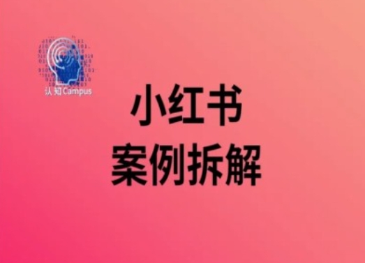 小红书案例拆解，深度解读小红书40万粉-猫哥网资源库