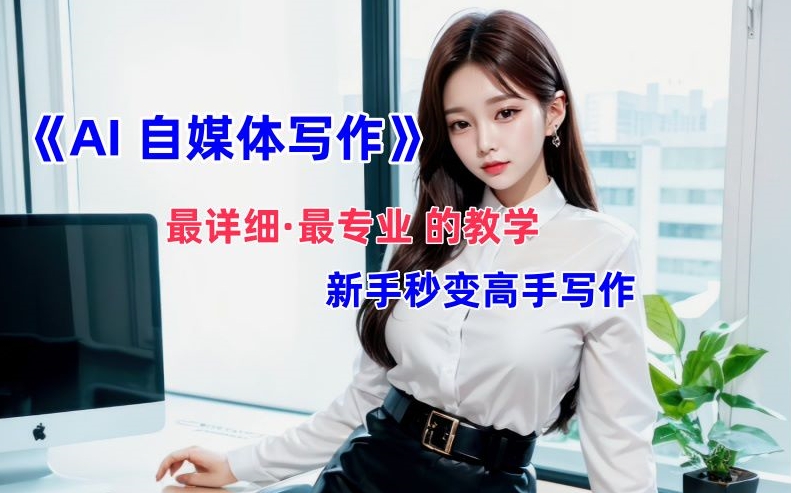 AI自媒体文章创作全网最详细教程，新手秒变写作高手，多方位发展-猫哥网资源库