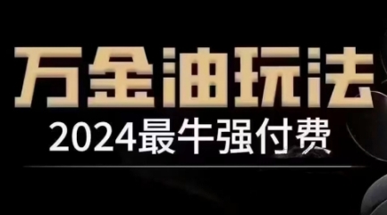 2024最牛强付费，万金油强付费玩法，干货满满，全程实操起飞（更新12月）-猫哥网资源库