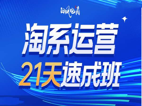 淘系运营21天速成班35期，年前最后一波和2025方向-猫哥网资源库