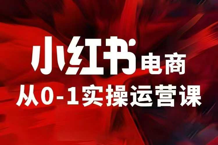 小红书电商运营，97节小红书vip内部课，带你实现小红书赚钱-猫哥网资源库