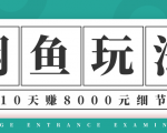 龟课·闲鱼项目玩法实战班第12期,操作10天左右利润有8000元细节玩法-猫哥网资源库