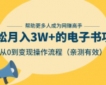 狂赚计划:轻松月入3W+的电子书项目,从0到变现操作流程,亲测有效-猫哥网资源库