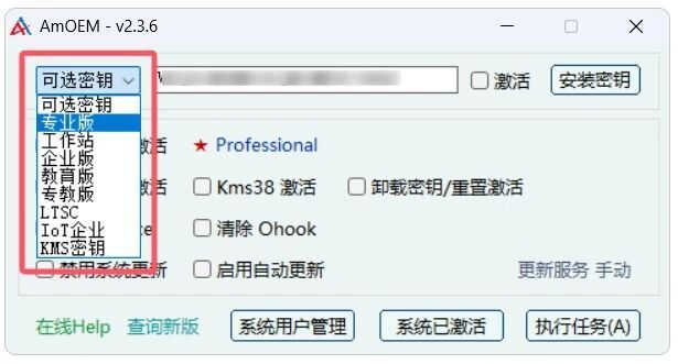 图片[6]-AmOEM免安装版，一键轻松激活windows全版本和office全版本！编号：0178-科技乐小天